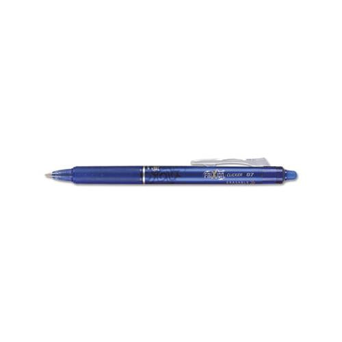 Frixion Clicker Erasable Retractable Gel Pen, Fine 0.7 Mm, Blue Ink, Blue Barrel
