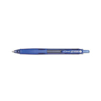 G-knock Begreen Retractable Gel Pen, Fine 0.7mm, Blue Ink-barrel, Dozen