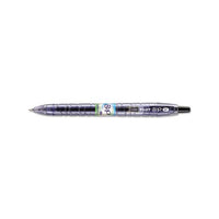 B2p Bottle-2-pen Recycled Retractable Gel Pen, 0.7mm, Black Ink, Translucent Blue Barrel
