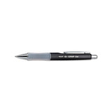 Dr. Grip Limited Retractable Gel Pen, 0.7mm, Black Ink, Charcoal Gray Barrel