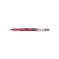 Precise P-500 Stick Gel Pen, Extra-fine 0.5mm, Red Ink-barrel, Dozen