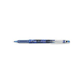 Precise P-700 Stick Gel Pen, Fine 0.7mm, Blue Ink-barrel, Dozen