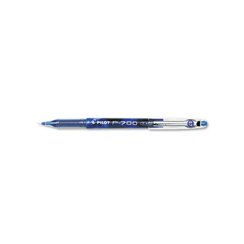 Precise P-700 Stick Gel Pen, Fine 0.7mm, Blue Ink-barrel, Dozen