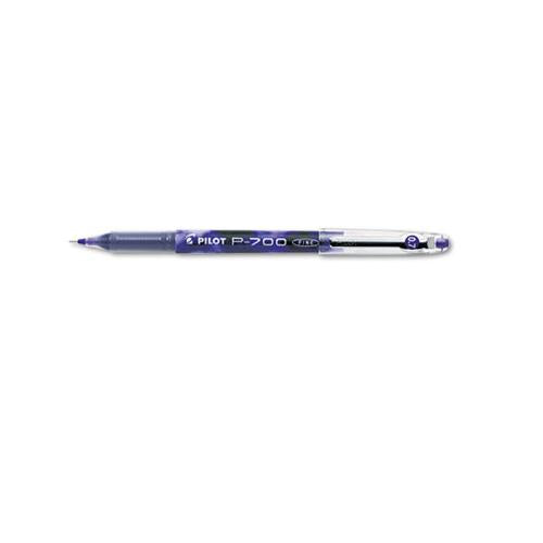 Precise P-700 Stick Gel Pen, Fine 0.7mm, Purple Ink-barrel, Dozen
