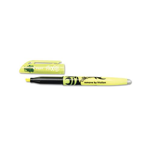 Frixion Light Erasable Highlighter, Chisel Tip, Yellow, Dozen