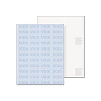 Medical Security Papers, 24lb, 8.5 X 11, Blue, 500-ream