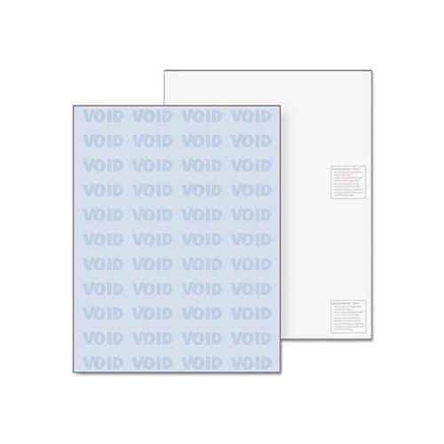 Medical Security Papers, 24lb, 8.5 X 11, Blue, 500-ream