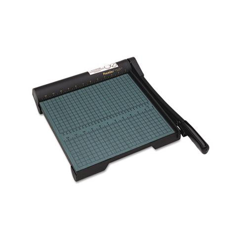 The Original Green Paper Trimmer, 20 Sheets, Wood Base, 12 1-2"x 12"