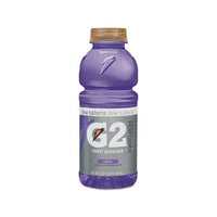 G2 Perform 02 Low-calorie Thirst Quencher, Grape, 20 Oz Bottle, 24-carton