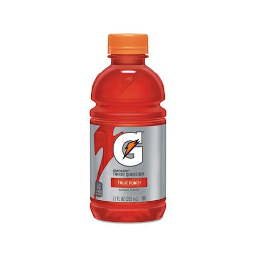 G-series Perform 02 Thirst Quencher, Fruit Punch, 12 Oz Bottle, 24-carton