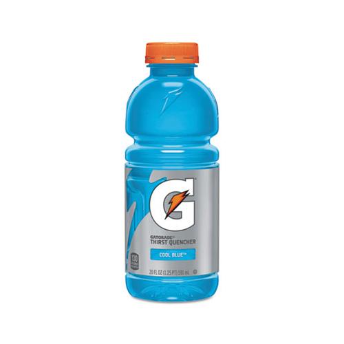 G-series Perform 02 Thirst Quencher, Cool Blue, 20 Oz Bottle, 24-carton