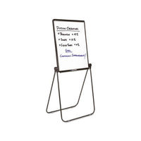 Ultima Presentation Easel, 27 X 34, White Surface, Black Frame