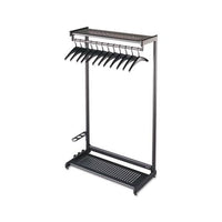 Rack,coat,36",snglside,bk
