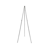 Full Size Instant Easel, 62-3-8" Maximum Height, Steel, Black