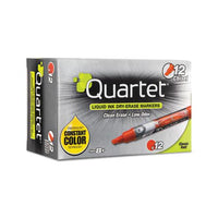 Enduraglide Dry Erase Marker, Broad Chisel Tip, Red, Dozen