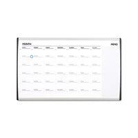 Magnetic Dry-erase Calendar, 18 X 30, White Surface, Silver Aluminum Frame