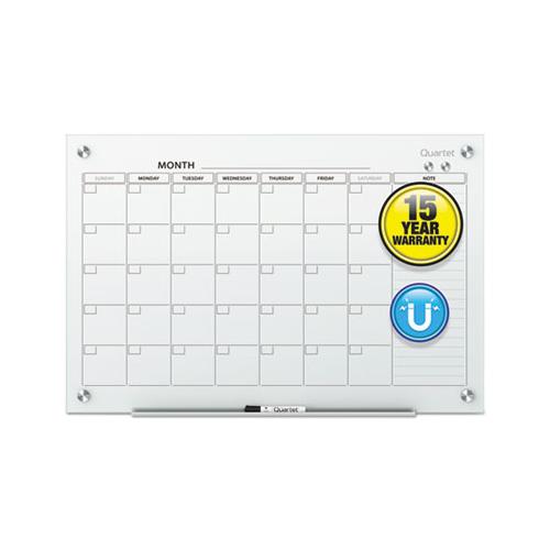 Infinity Magnetic Glass Calendar Board, 48 X 36