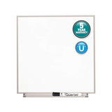 Matrix Magnetic Boards, Painted Steel, 16 X 16, White, Aluminum Frame