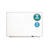 Matrix Magnetic Boards, Painted Steel, 34 X 23, White, Aluminum Frame