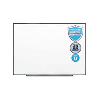 Fusion Nano-clean Magnetic Whiteboard, 72 X 48, Silver Frame