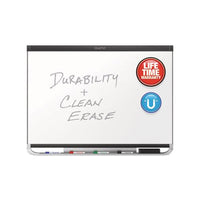 Prestige 2 Duramax Magnetic Porcelain Whiteboard, 72 X 48, Graphite Frame