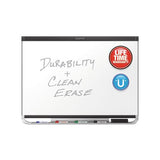 Prestige 2 Duramax Magnetic Porcelain Whiteboard, 96 X 48, Graphite Frame