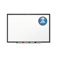 Classic Series Total Erase Dry Erase Board, 60 X 36, White Surface, Black Frame