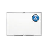 Classic Series Total Erase Dry Erase Board, 60 X 36, Silver Aluminum Frame