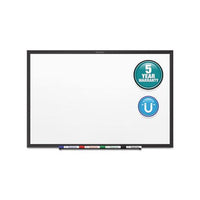 Classic Series Nano-clean Dry Erase Board, 36 X 24, Black Aluminum Frame