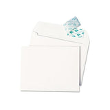 Greeting Card-invitation Envelope, A-2, Square Flap, Redi-strip Closure, 4.38 X 5.75, White, 100-box