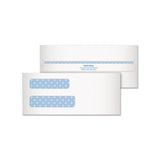 Double Window Redi-seal Security-tinted Envelope, #8 5-8, Commercial Flap, Redi-seal Closure, 3.63 X 8.63, White, 250-carton