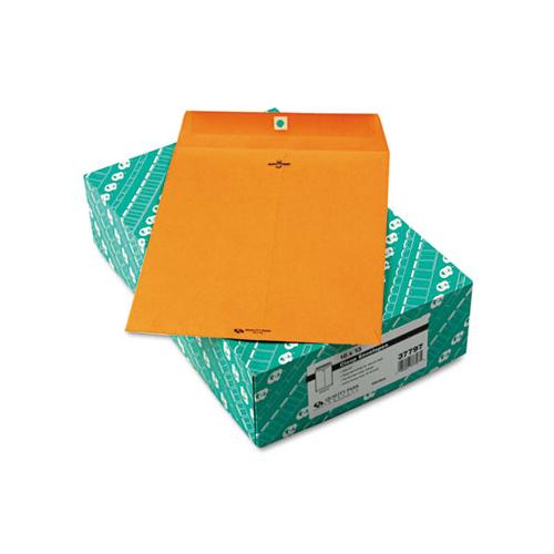 Clasp Envelope, #97, Cheese Blade Flap, Clasp-gummed Closure, 10 X 13, Brown Kraft, 100-box