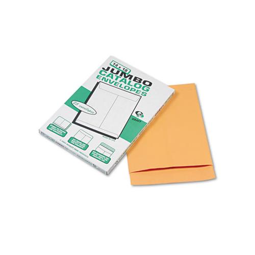 Jumbo Size Kraft Envelope, Fold Flap Closure, 14 X 18, Brown Kraft, 25-pack