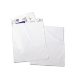 Redi-strip Poly Mailer, #6, Square Flap, Redi-strip Closure, 14 X 19, White, 100-pack
