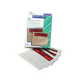 Self-adhesive Packing List Envelope, 4.5 X 5.5, Clear-orange, 100-box