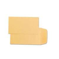 Kraft Coin And Small Parts Envelope, #1, Square Flap, Gummed Closure, 2.25 X 3.5, Brown Kraft, 500-box