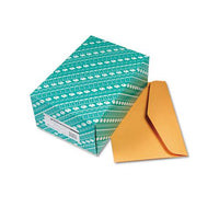 Open-side Booklet Envelope, #15, Hub Flap, Gummed Closure, 10 X 15, Brown Kraft, 100-box