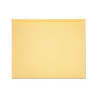 Paper File Jackets, Letter Size, Buff, 100-box
