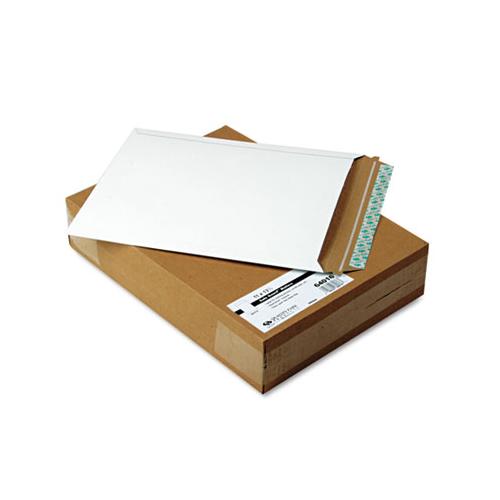 Extra-rigid Photo-document Mailer, Cheese Blade Flap, Self-adhesive Closure, 11 X 13.5, White, 25-box