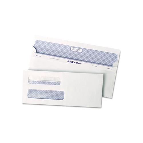 Reveal-n-seal Envelope, #8 5-8, Commercial Flap, Self-adhesive Closure, 3.63 X 8.63, White, 500-box