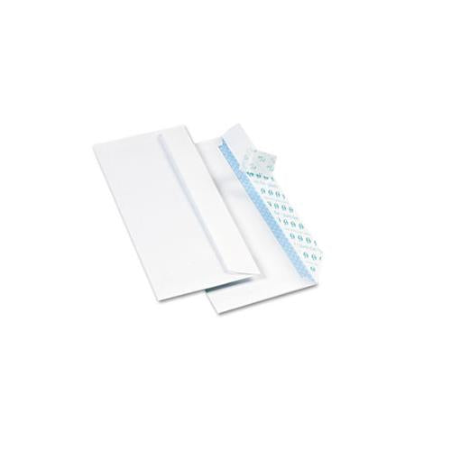 Redi-strip Security Tinted Envelope, #10, Commercial Flap, Redi-strip Closure, 4.13 X 9.5, White, 500-box