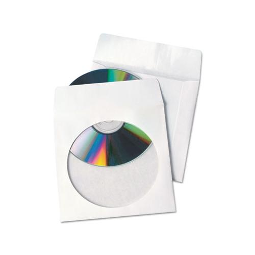 Tech-no-tear Poly-paper Cd-dvd Sleeves, 100-box