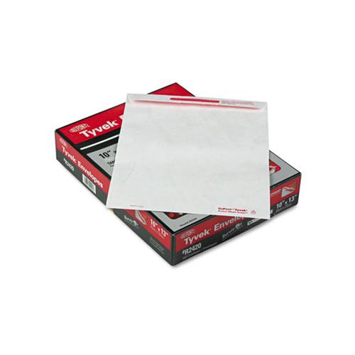 Tamper-indicating Mailers Made With Tyvek, #13 1-2, Redi-strip Closure, 10 X 13, White, 100-box