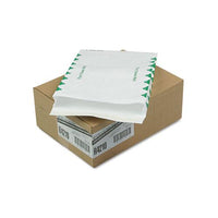 Open End Expansion Mailers, Dupont Tyvek, #13 1-2, Cheese Blade Flap, Redi-strip Closure, 10 X 13, White, 100-carton