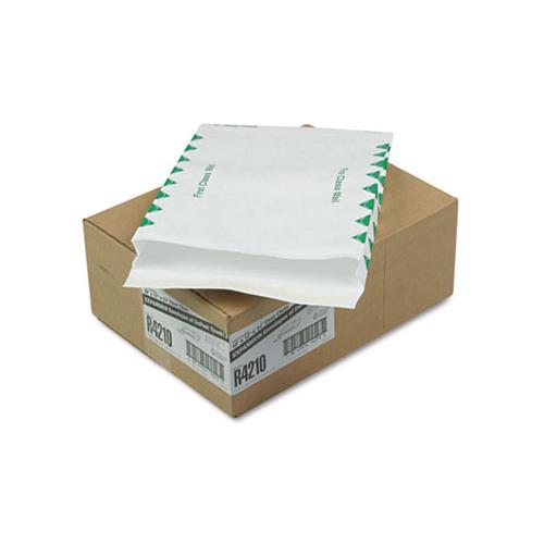 Open End Expansion Mailers, Dupont Tyvek, #13 1-2, Cheese Blade Flap, Redi-strip Closure, 10 X 13, White, 100-carton