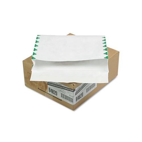 Open Side Expansion Mailers, Dupont Tyvek, #13 1-2, Cheese Blade Flap, Redi-strip Closure, 10 X 13, White, 100-carton