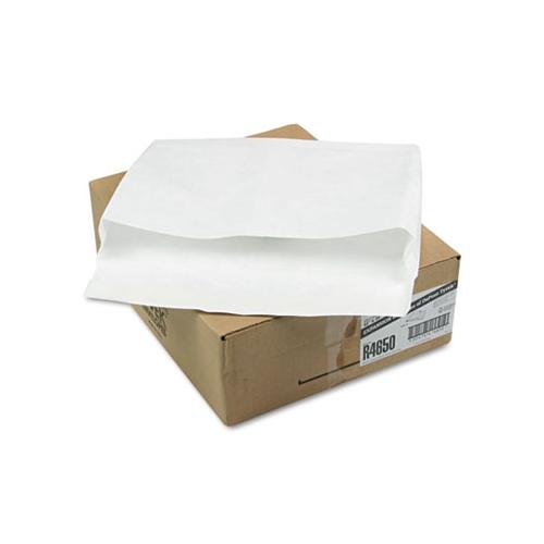 Open Side Expansion Mailers, Dupont Tyvek, #15 1-2, Commercial Flap, Redi-strip Closure, 12 X 16, White, 100-carton