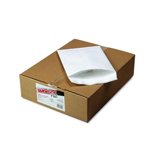Bubble Mailer Of Dupont Tyvek, #2e, Air Cushion Lining, Redi-strip Closure, 9 X 12, White, 25-box