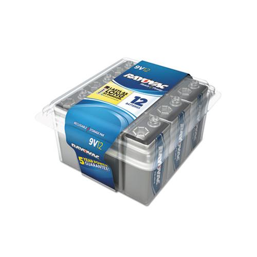 High Energy Premium Alkaline 9v Batteries, 8-pack