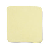 Microfiber Cleaning Cloths, 12 X 12, Yellow, 24-bag